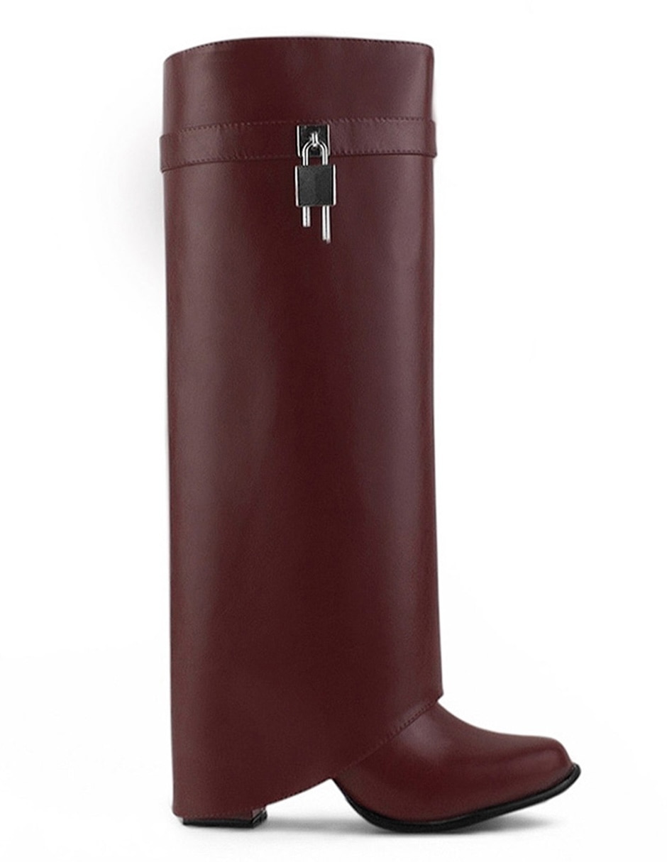 Bota abajo de la rodilla 2037-434-a de sintético para mujer 8
