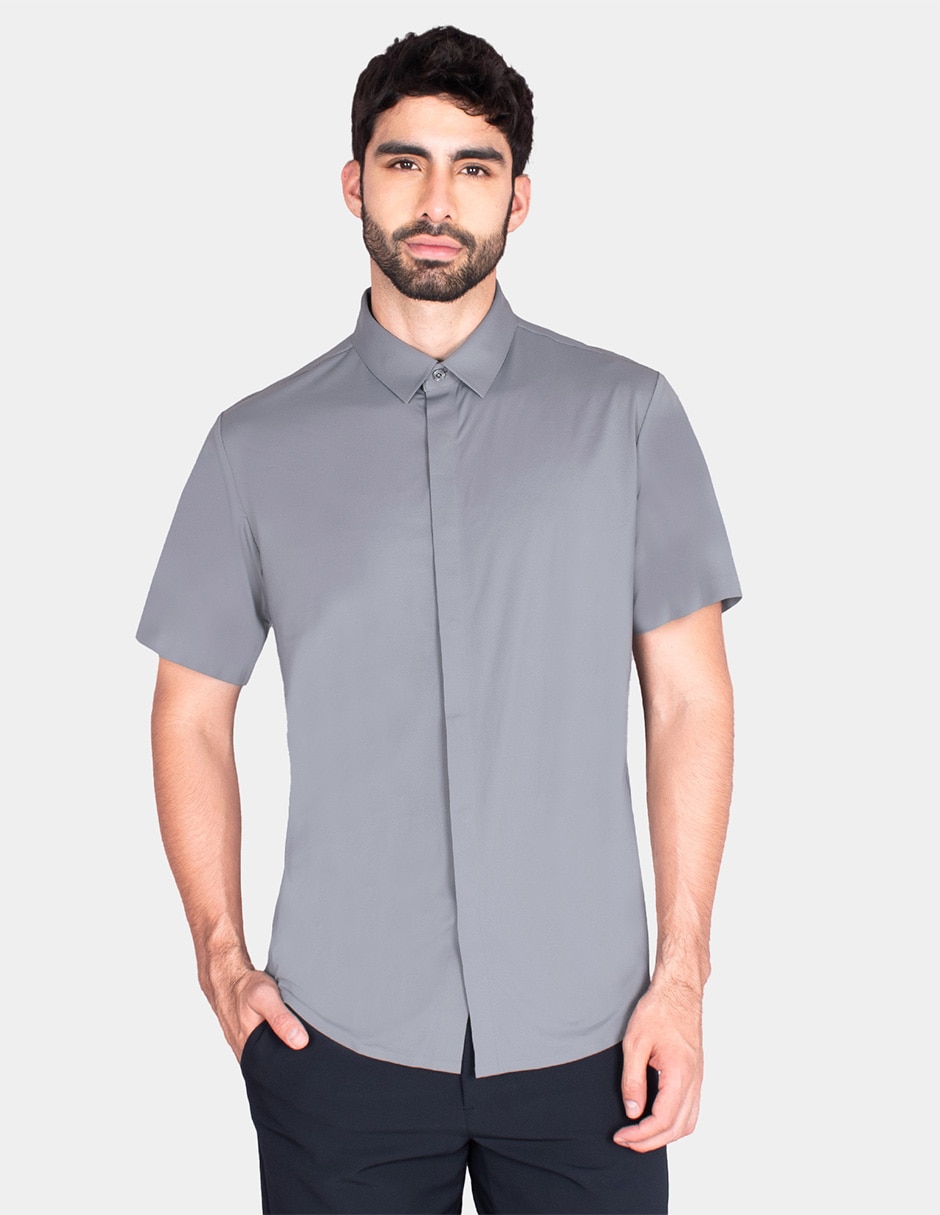 Camisa casual generra manga corta para hombre