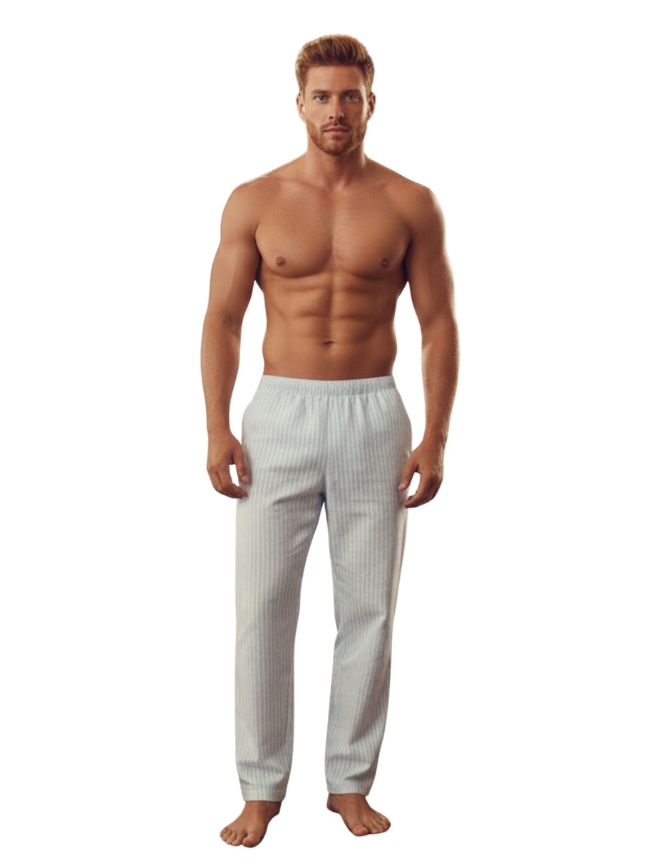 Pantalón pijama mundo unico de algodón para hombre
