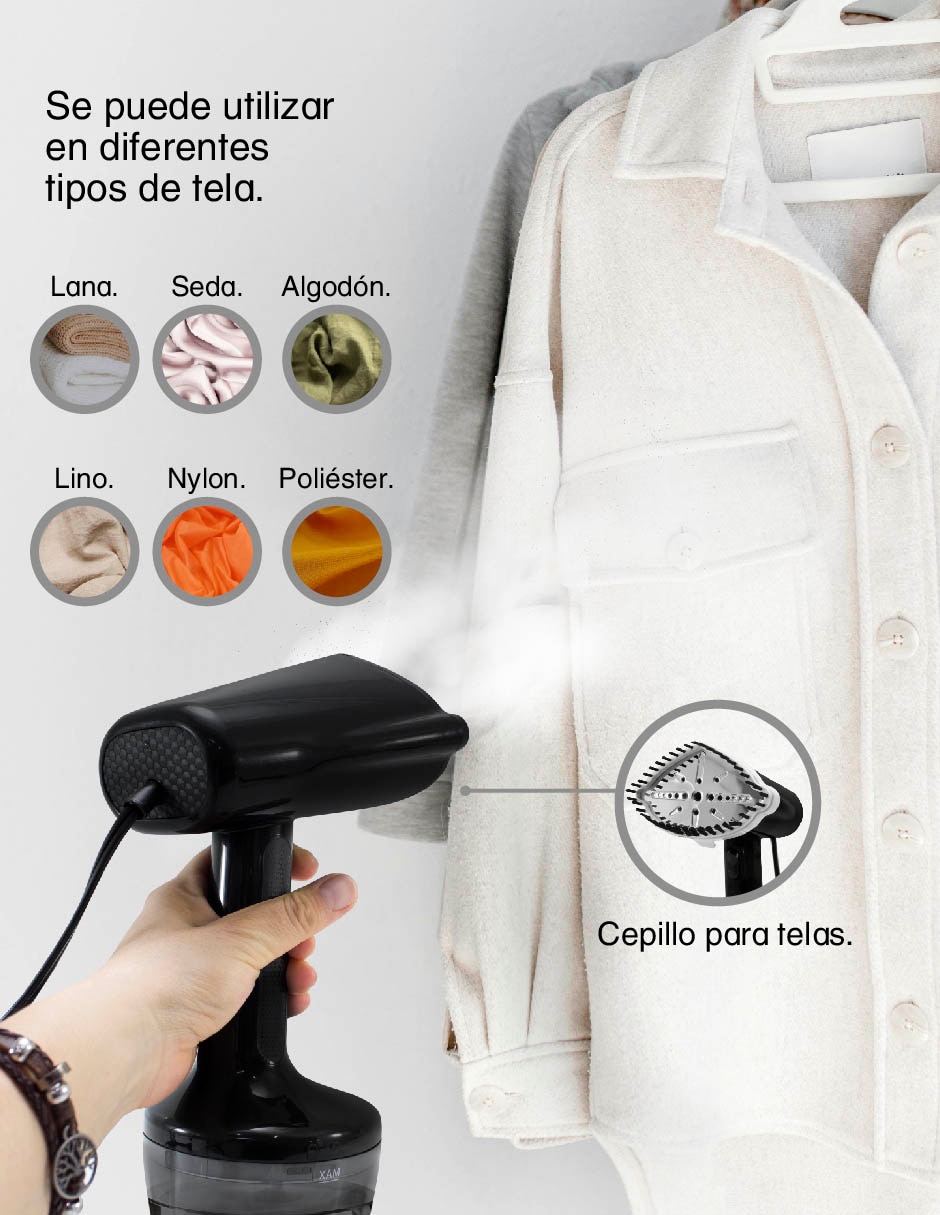 Plancha de viaje 10796R suela plástico 7