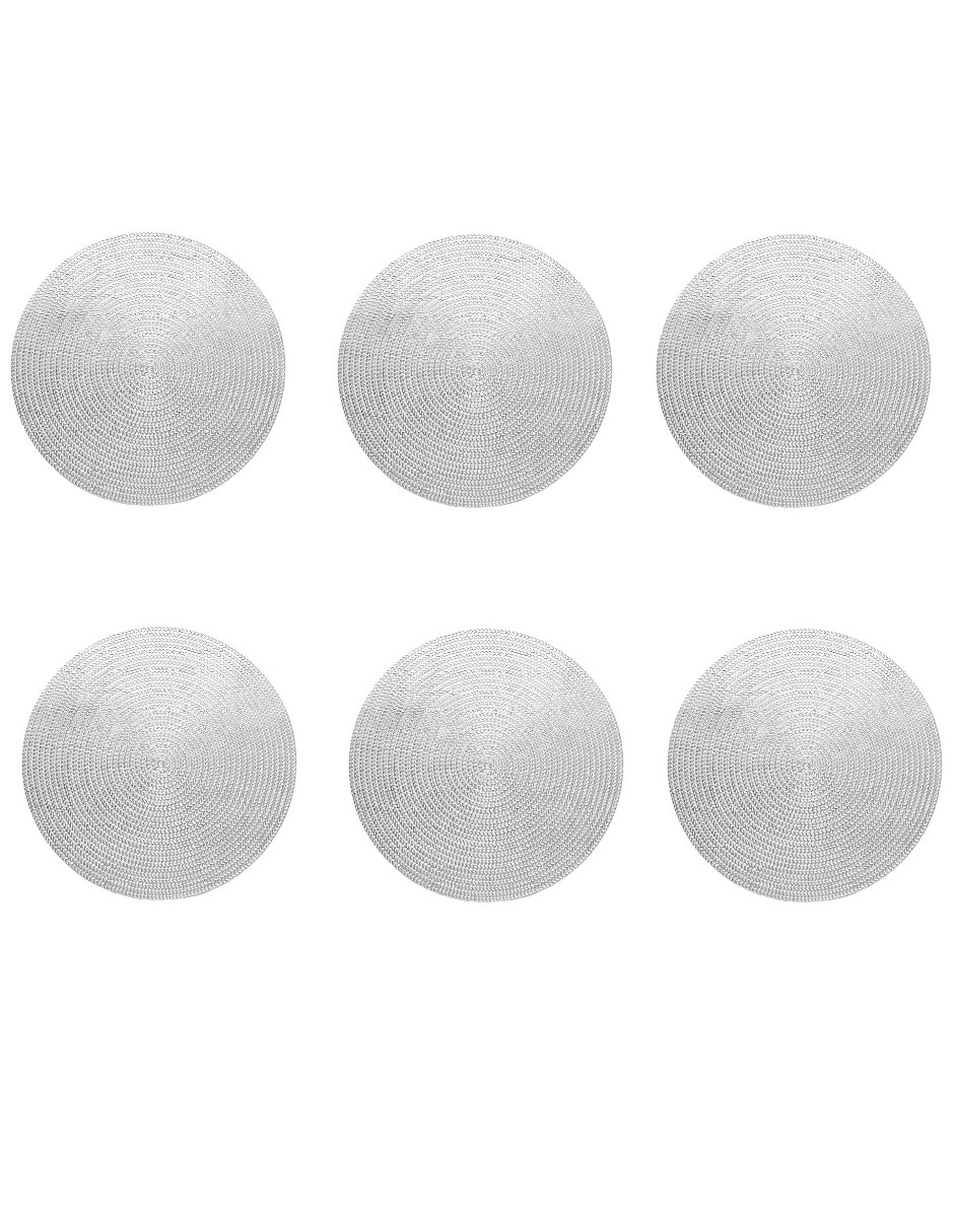 Set mantel individual redondo