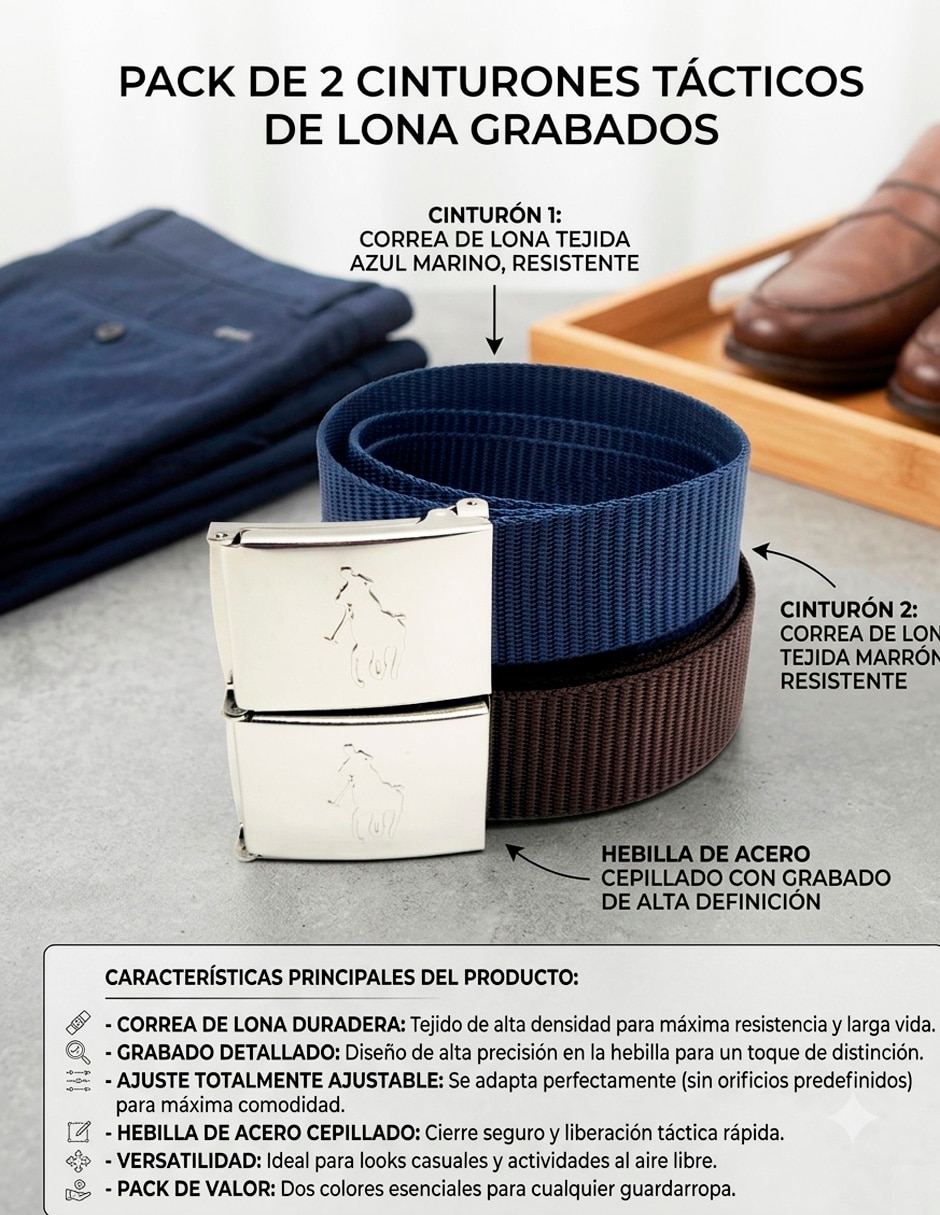 Cinturón para hombre 2