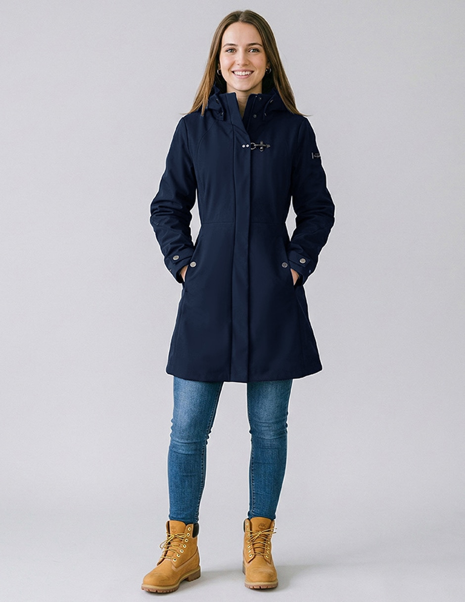 Chamarra parka parka no para mujer 5