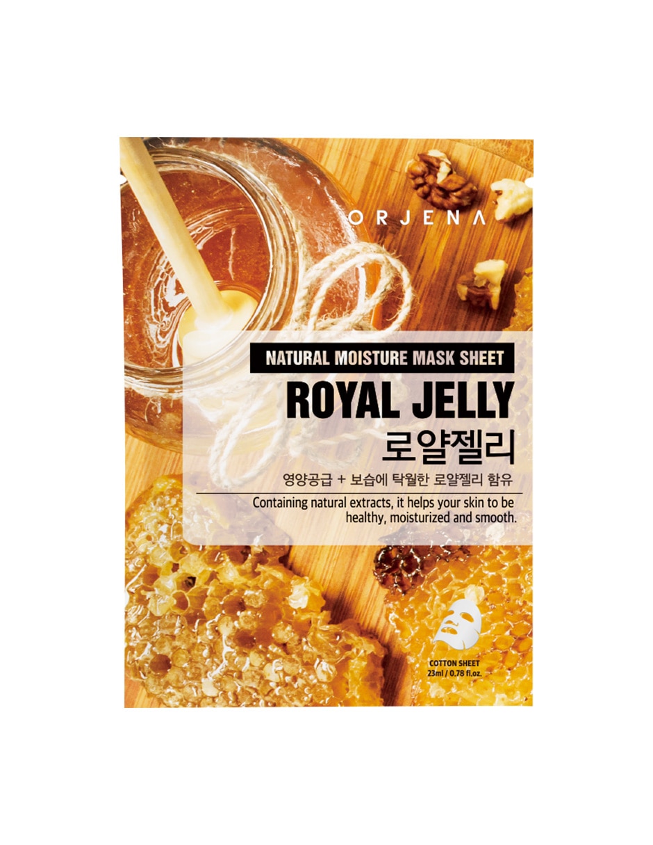 Mascarilla facial Moisture Royal Jelly antioxidante 2