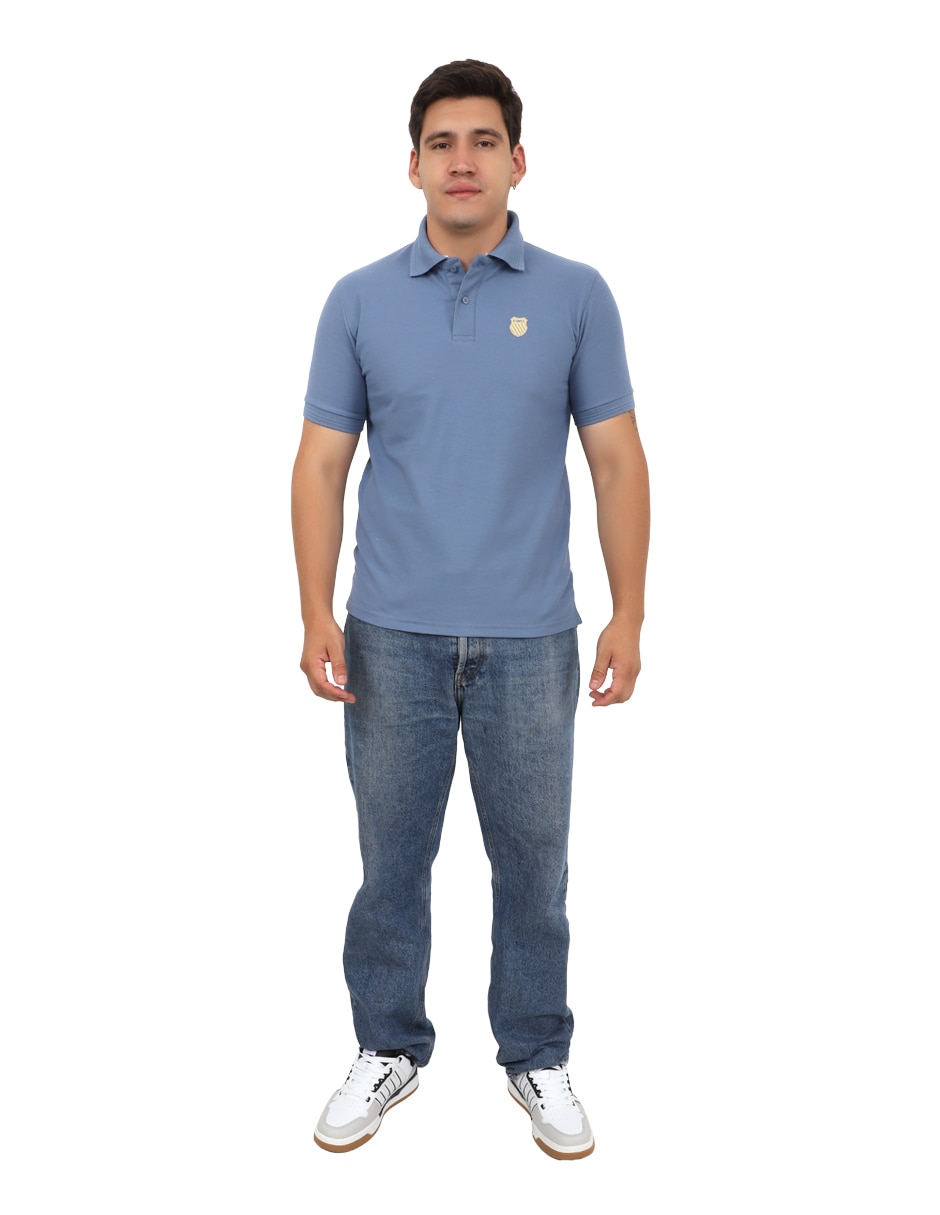 Playera k-swiss zord cuello v para hombre