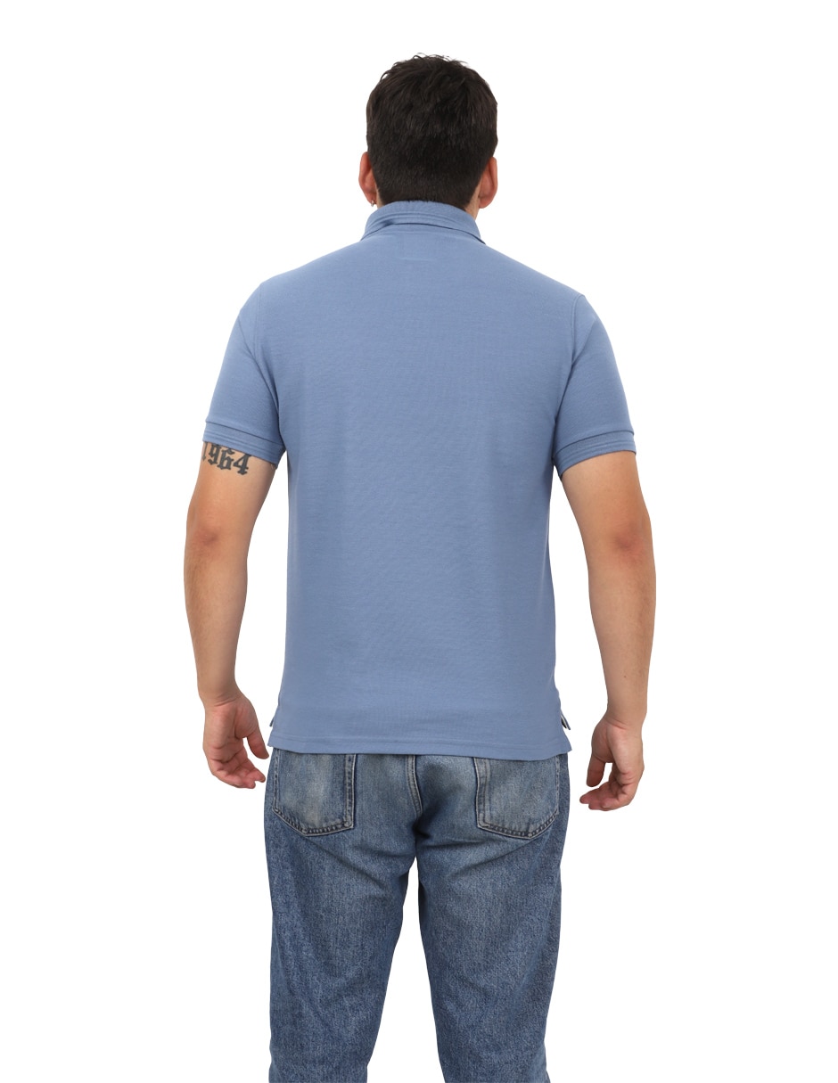Playera k-swiss zord cuello v para hombre