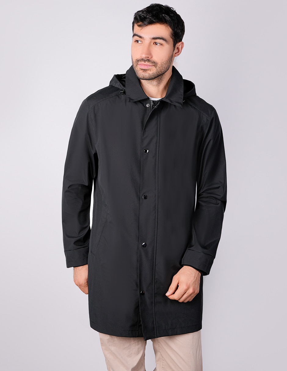 Abrigo greenlander con capucha para hombre