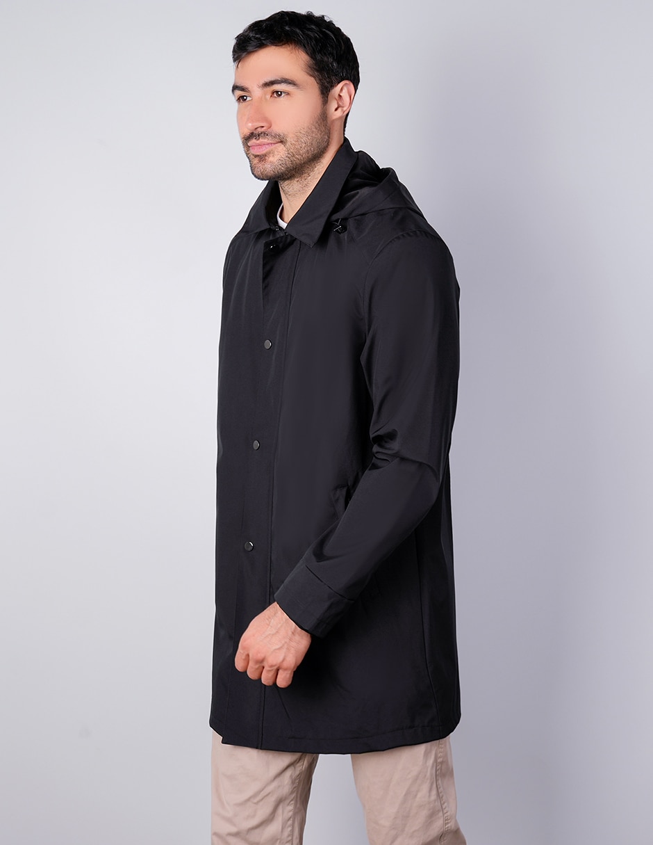 Abrigo greenlander con capucha para hombre