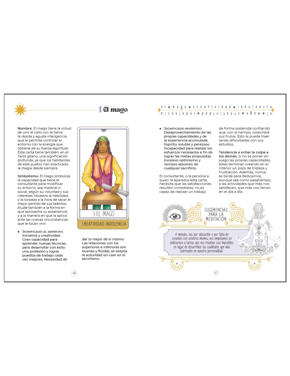 Libro Tarot Gitano de Juan Echenique Pérsico 3