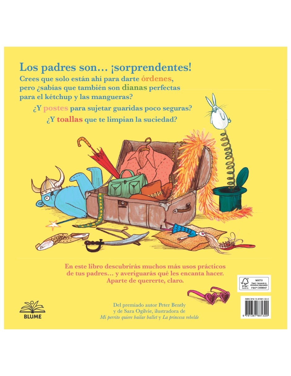 Libro Mamá y Papá ¡Qué fenómenos! de Sara Ogilvie/Peter Bently