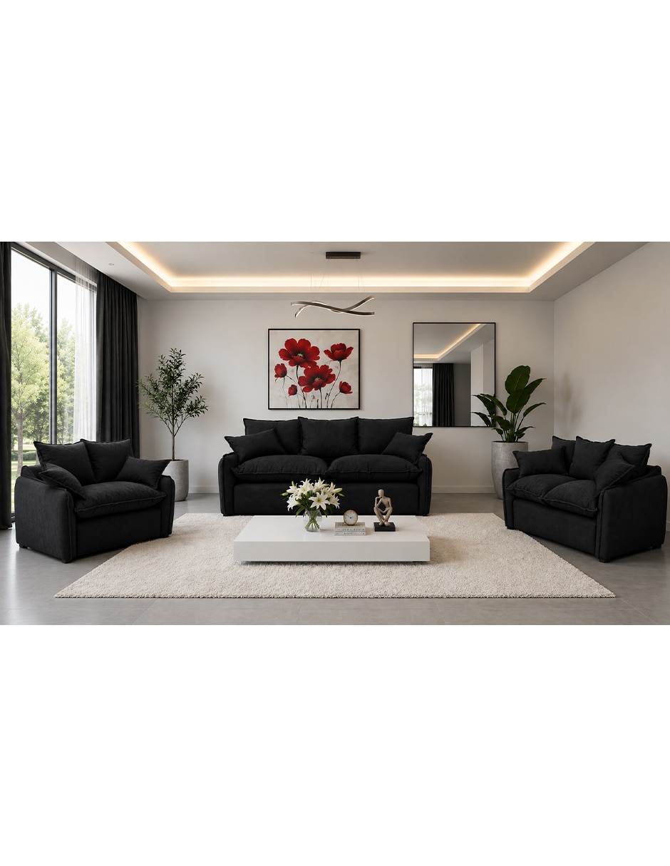 Sala 3 piezas Bari de Velvet 3