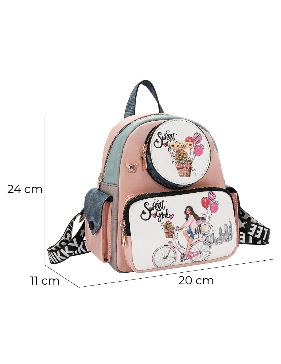Mochila casual Sweet Girl sí para mujer 7