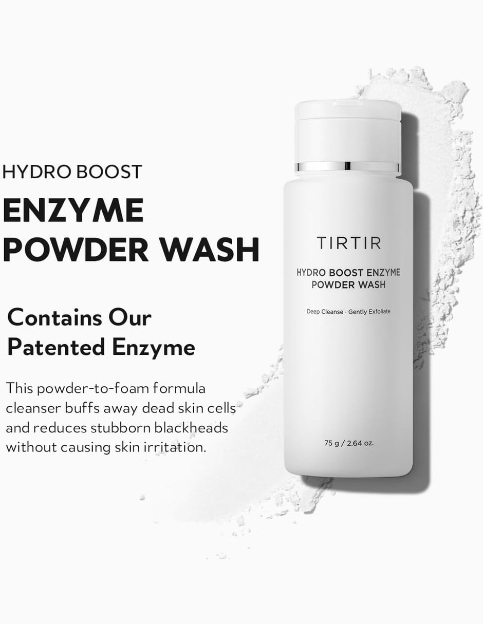 Jabón facial Hydro Boost Enzyme Powder Wash 2