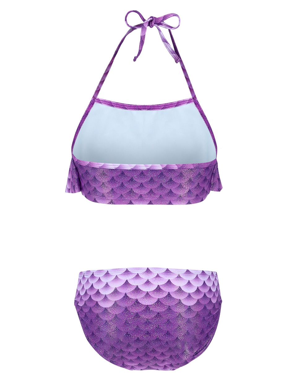 Traje de baño funny purple animal para infantil niña 2