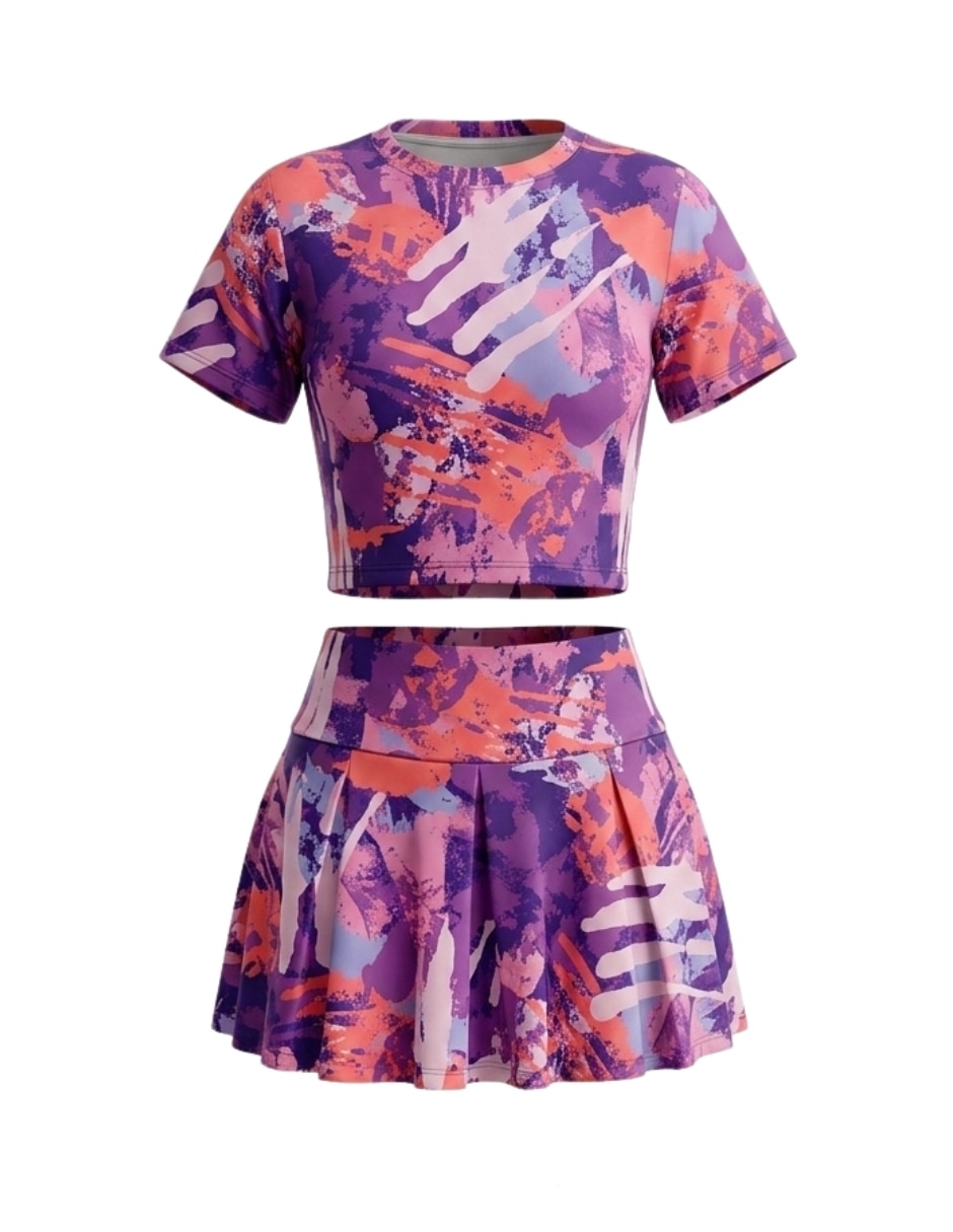 Conjunto deportivo pink para mujer