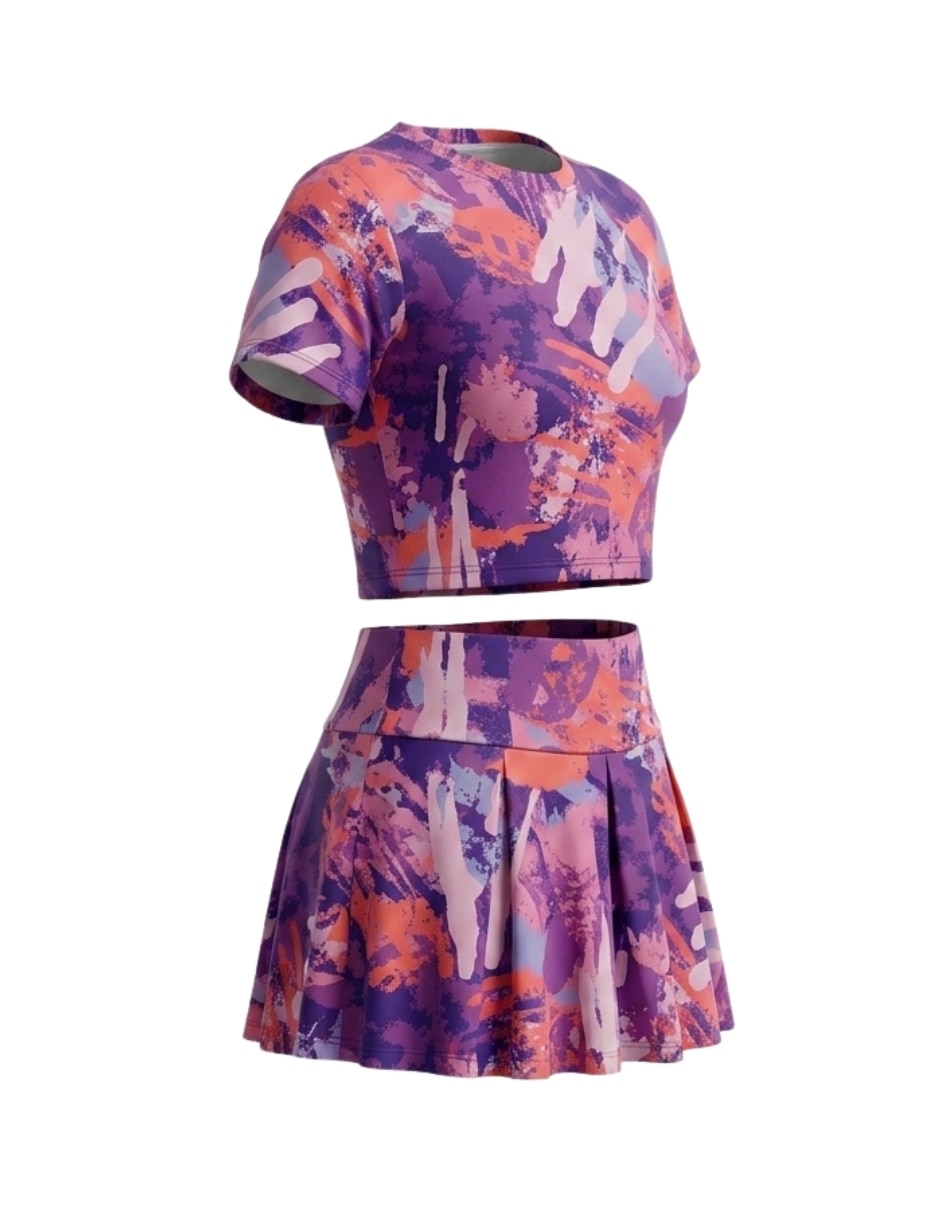 Conjunto deportivo pink para mujer 2