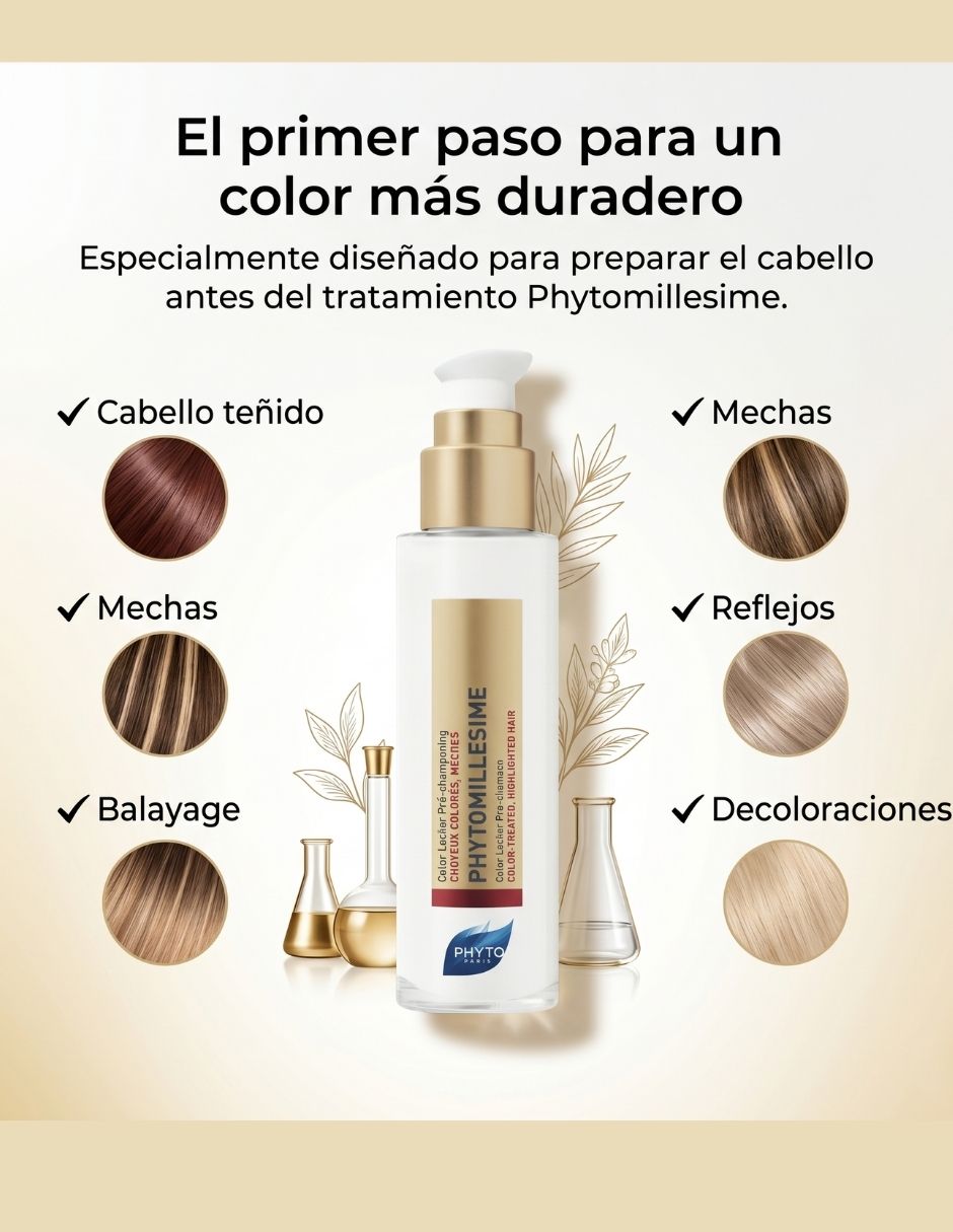 Shampoo protector de color para cabello Teñido millésime 4