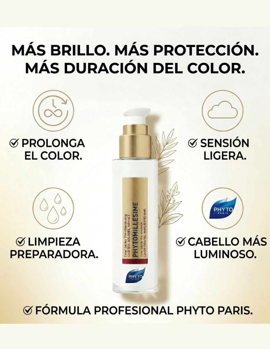Shampoo protector de color para cabello Teñido millésime 5