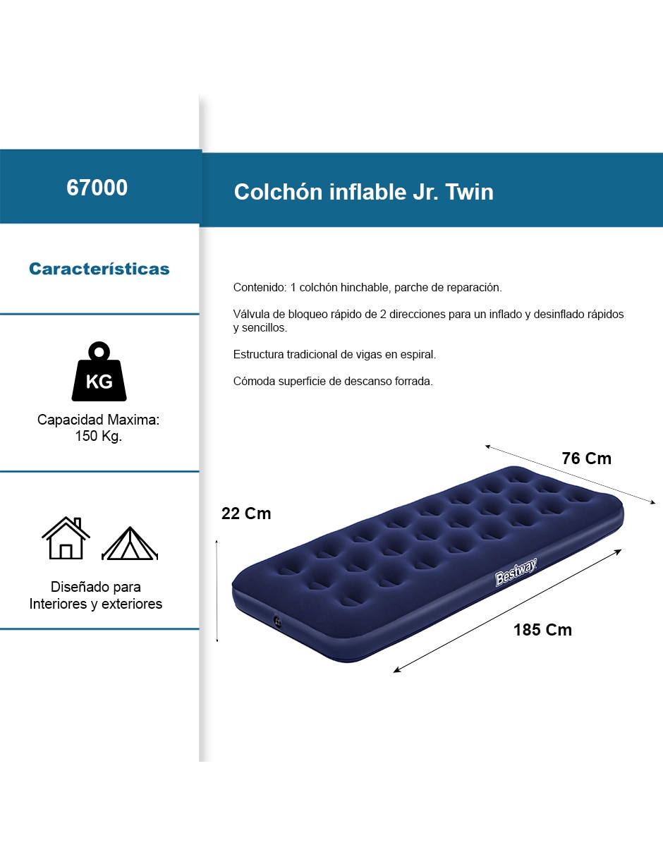 Colchón inflable 4