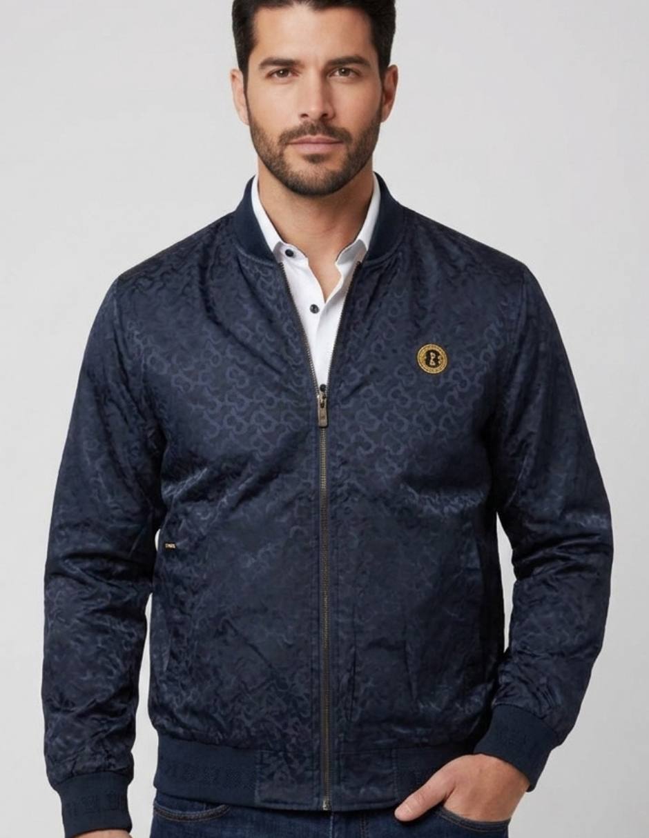 Chamarra casual con bolsillos para hombre 3
