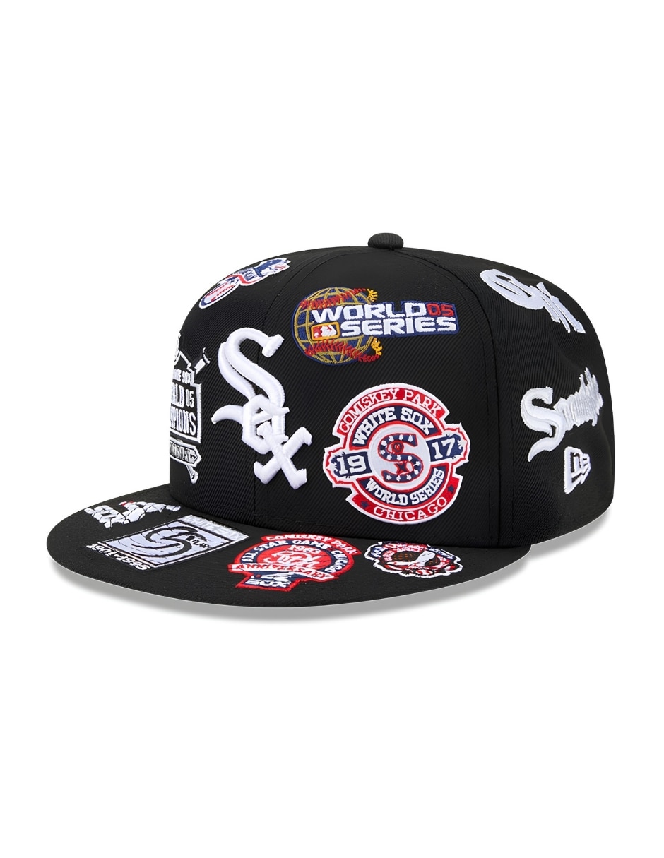 Gorra visera plana cerrada para béisbol Chicago White Sox unisex Gorra visera plana cerrada para béisbol Chicago White Sox unisex