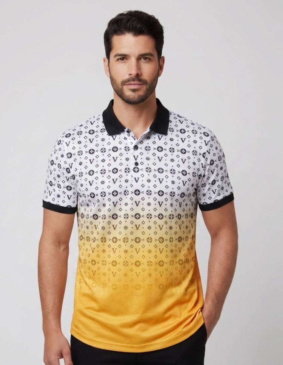 Playera tipo polo para hombre