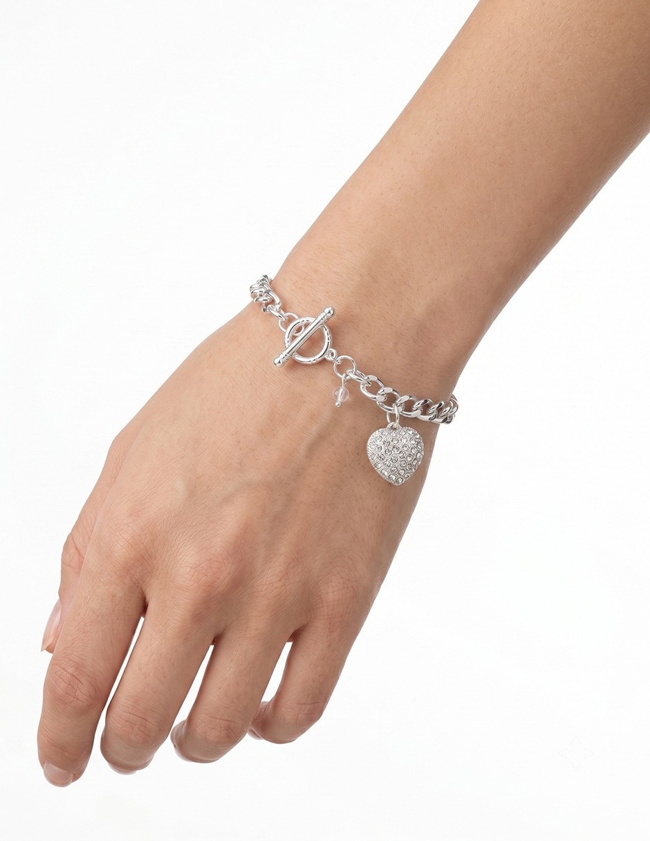 Pulsera de acero con acabado 2