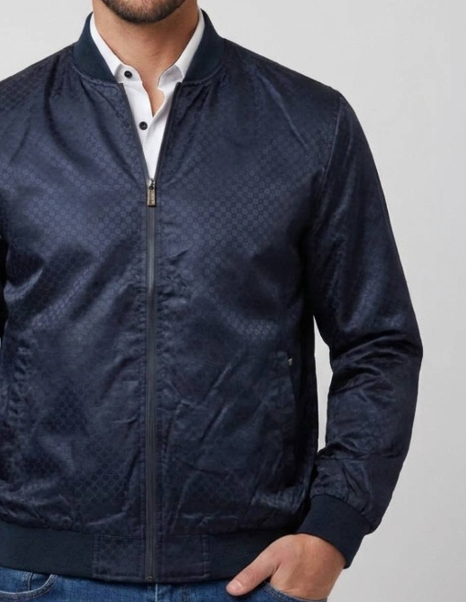 Chamarra casual con bolsillos para hombre 3
