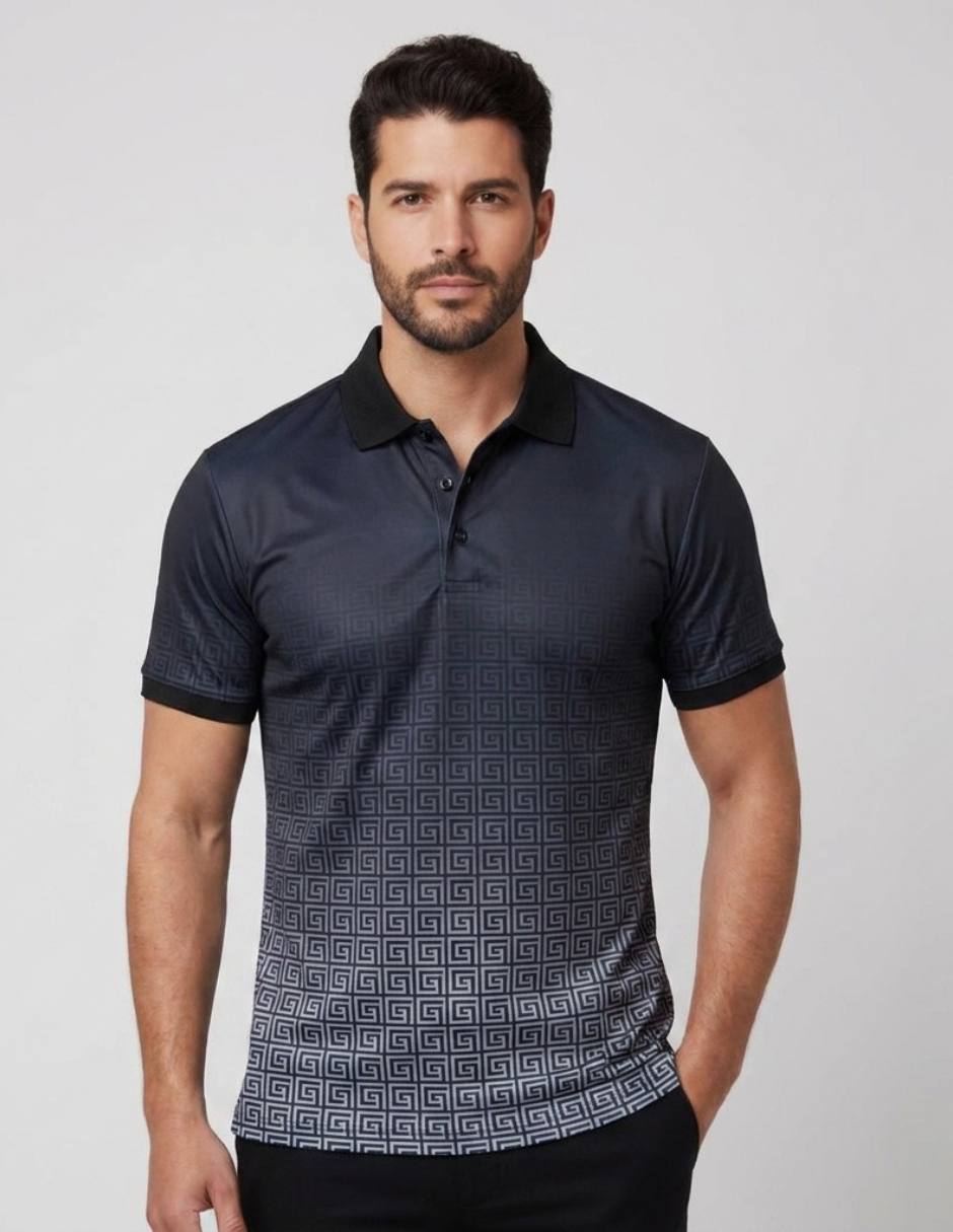 Playera tipo polo Benziny para hombre