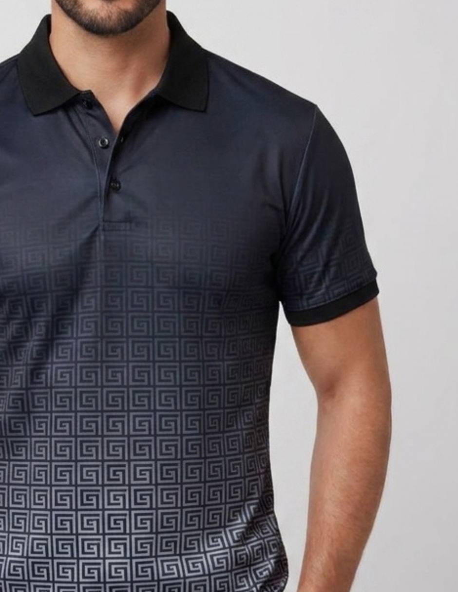 Playera tipo polo Benziny para hombre