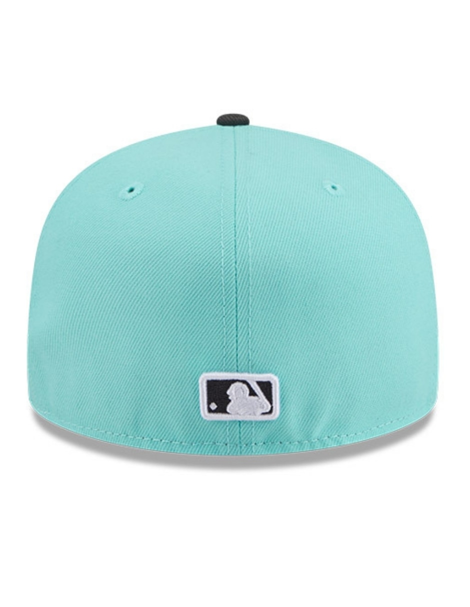 Gorra visera plana cerrada para béisbol New Era Los Angeles Dodgers unisex
