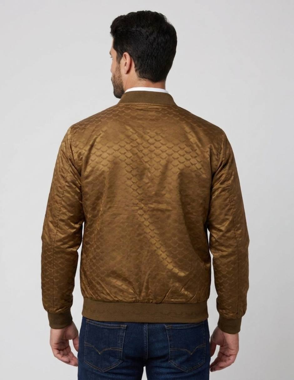 Chamarra casual con bolsillos para hombre 2