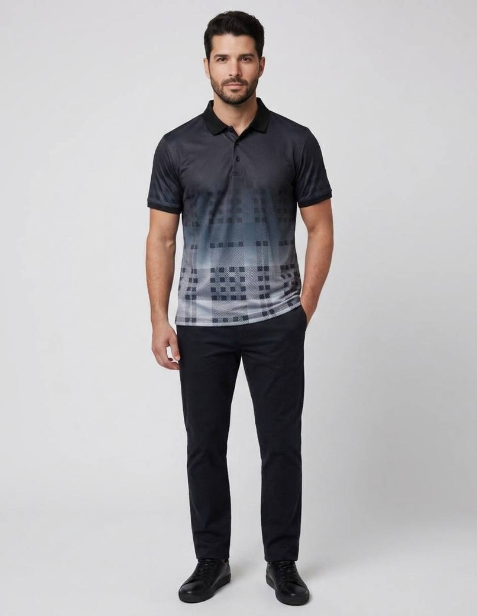 Playera tipo polo para hombre 4