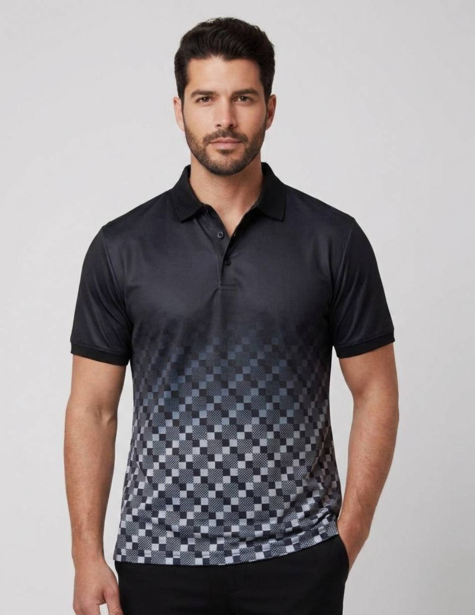 Playera tipo polo para hombre