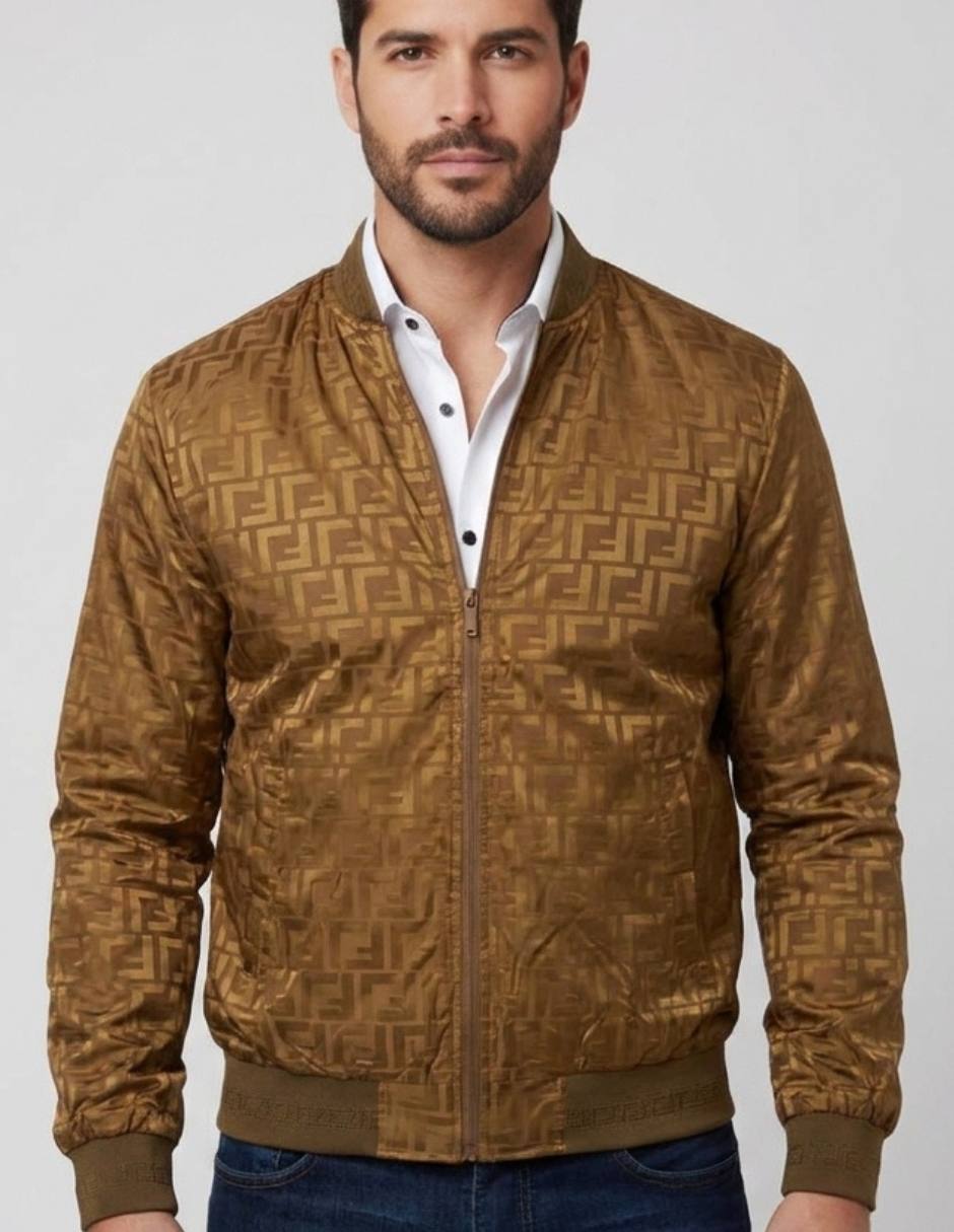 Chamarra casual con bolsillos para hombre 3