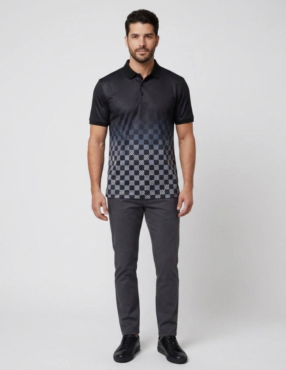 Playera tipo polo para hombre 4
