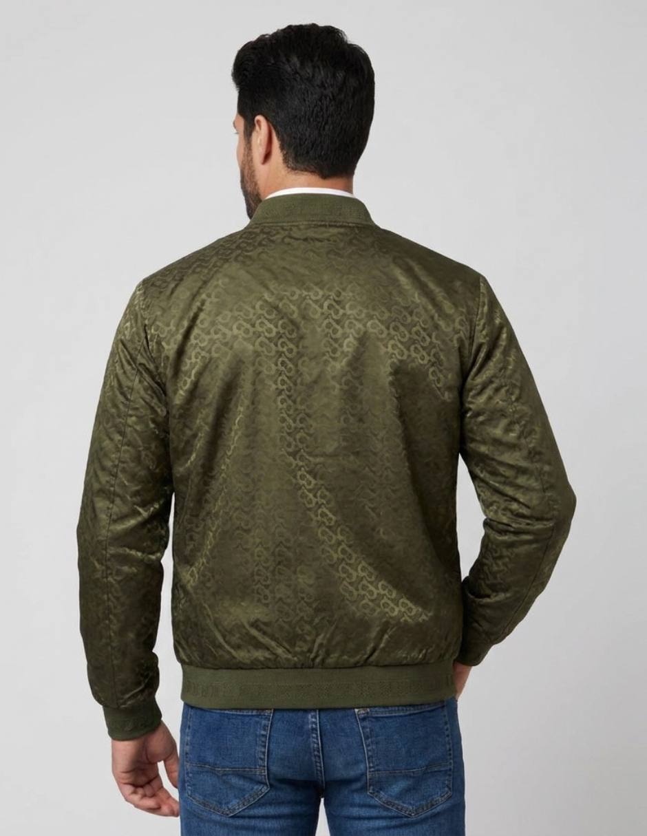 Chamarra casual con bolsillos para hombre 2