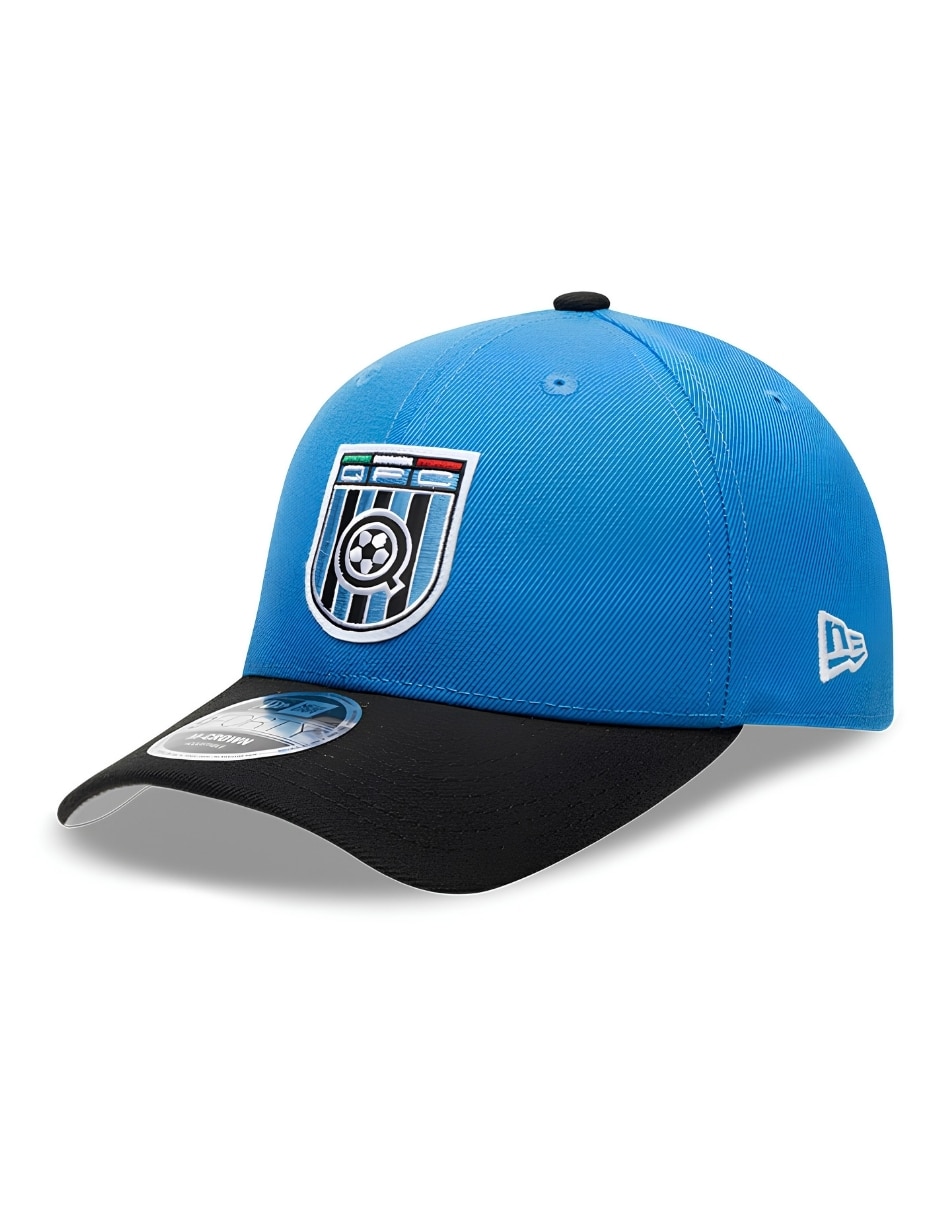 Gorra visera curva snapback para fútbol new era querétaro fútbol club para hombre