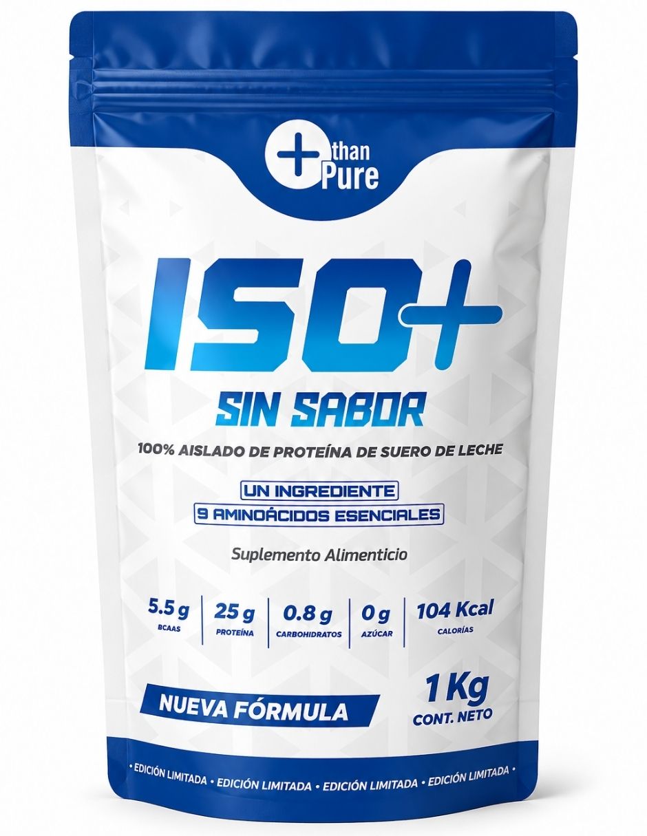 Iso+ con proteína de suero de leche aislado de 1 kg Iso+ con proteína de suero de leche aislado de 1 kg