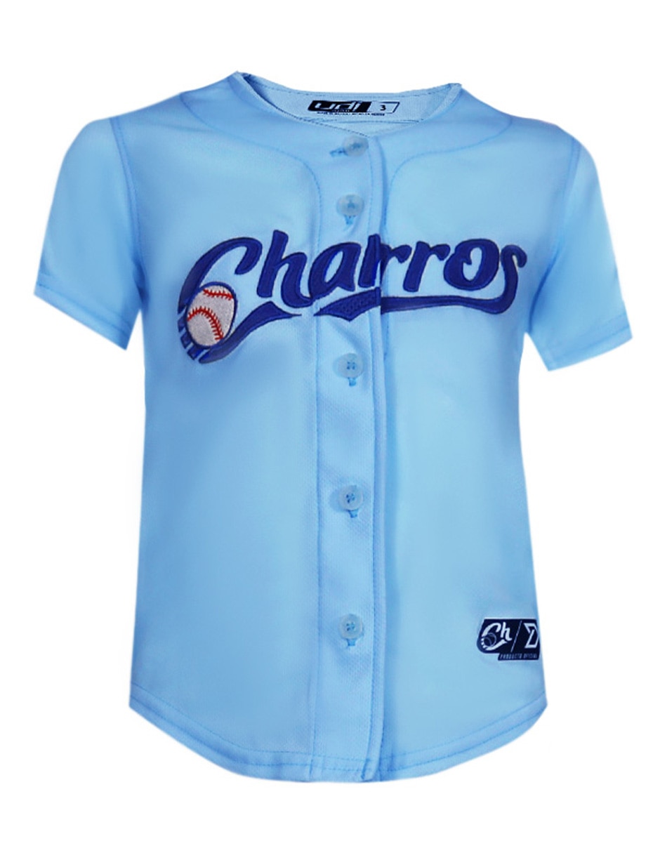 Jersey de de manga corta charros de jalisco unisex