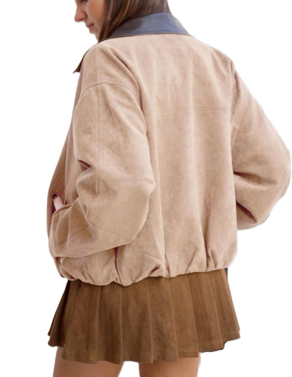 Chamarra bomber no para mujer 3