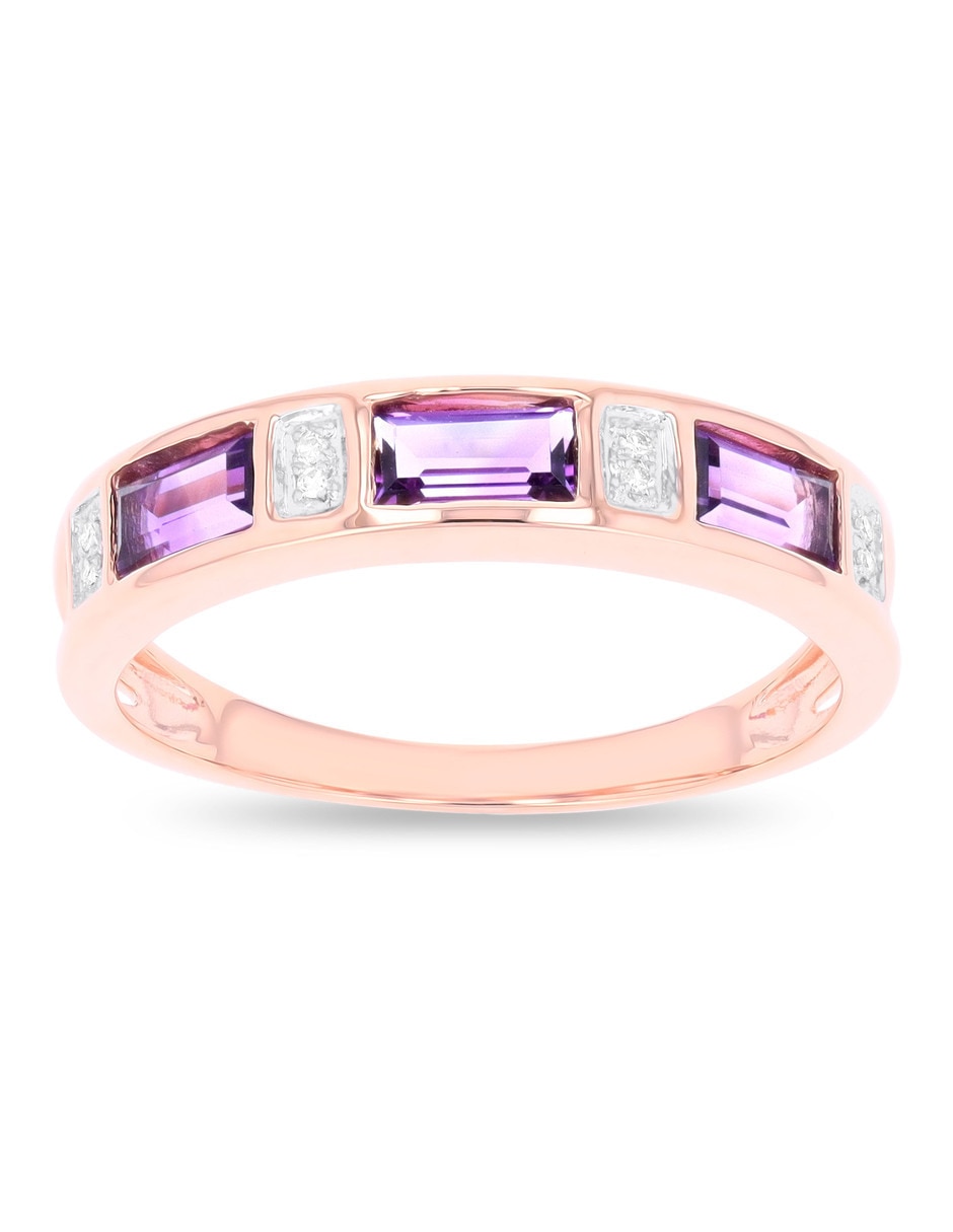 Churumbela de oro rosa 14 K diamante Churumbela de oro rosa 14 K diamante