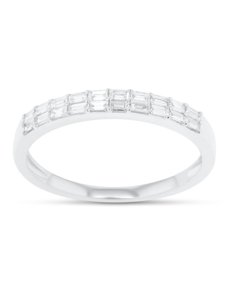 Churumbela de oro blanco 14 K diamante Churumbela de oro blanco 14 K diamante