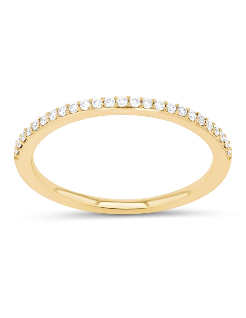 Churumbela de oro amarillo 14 K diamante