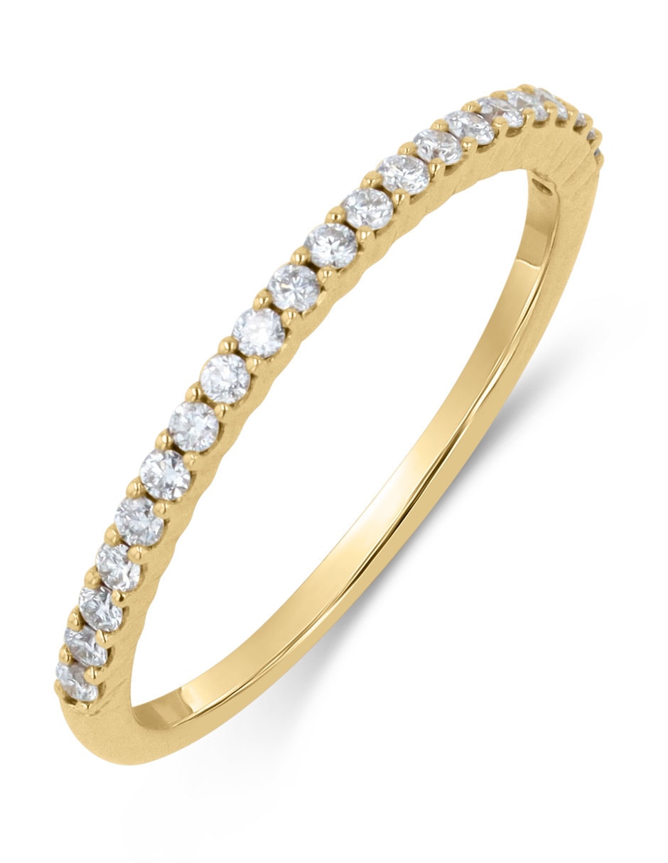 Churumbela de oro 14 k diamante 5