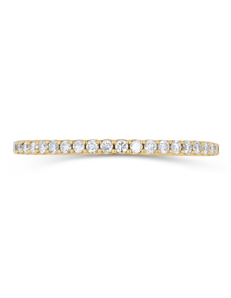 Churumbela de oro 14 k diamante 2