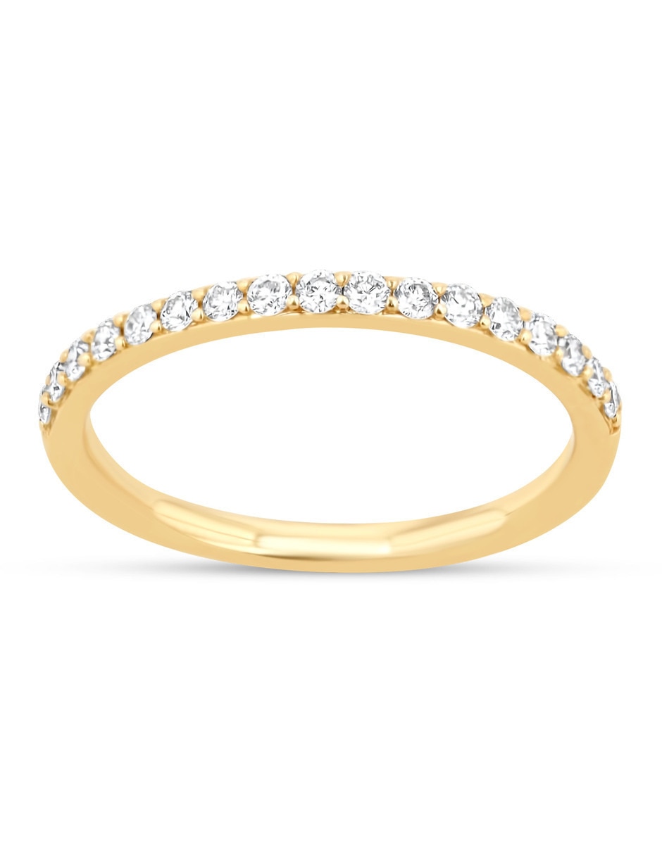 Churumbela de oro amarillo 14 K diamante