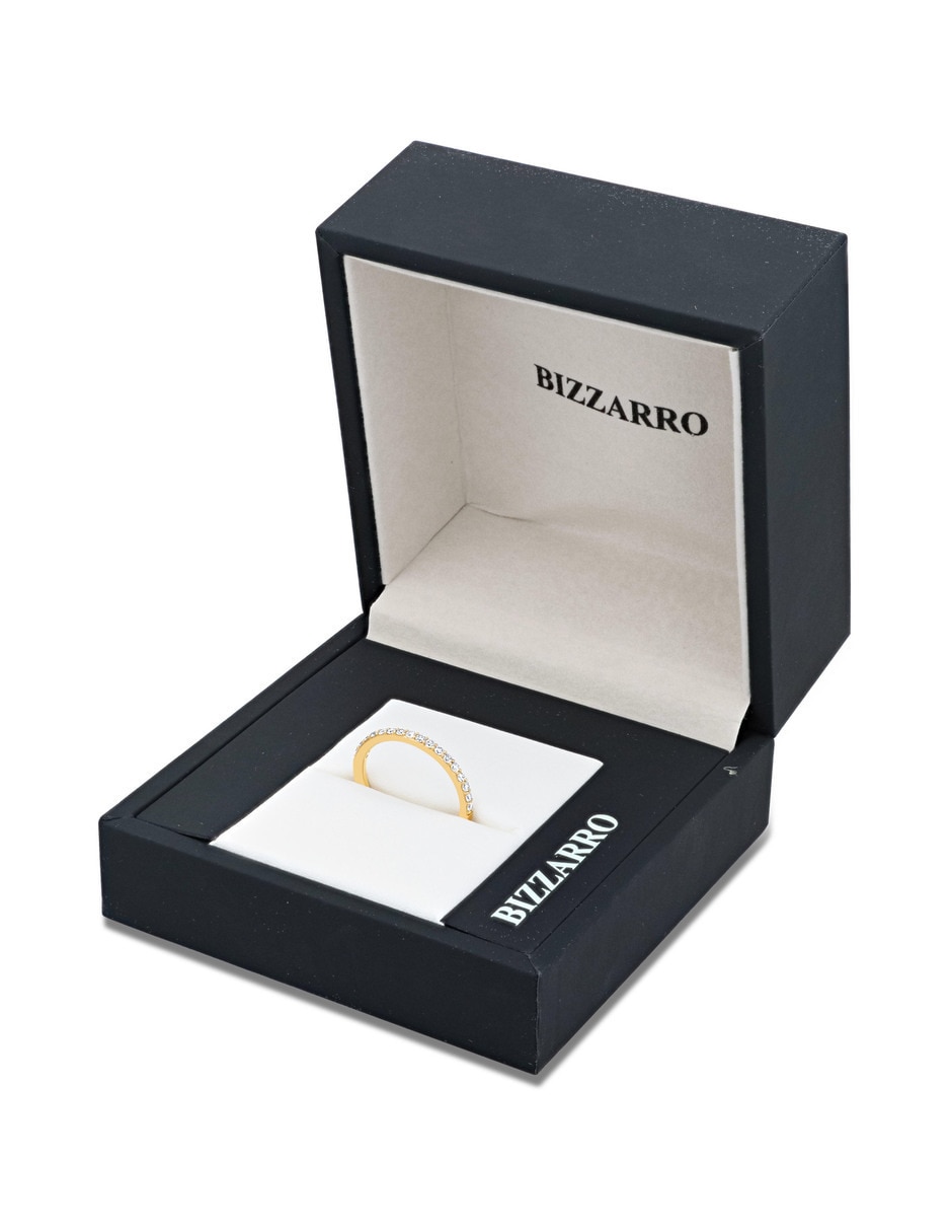 Churumbela de oro amarillo 14 K Joyerías Bizzarro diamante