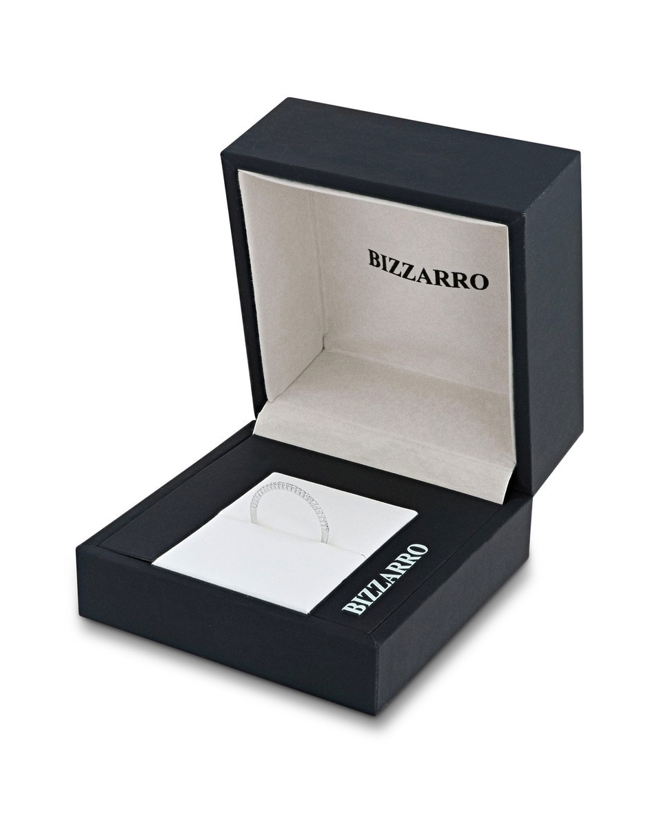 Churumbela de oro blanco 14 K Joyerías Bizzarro diamante