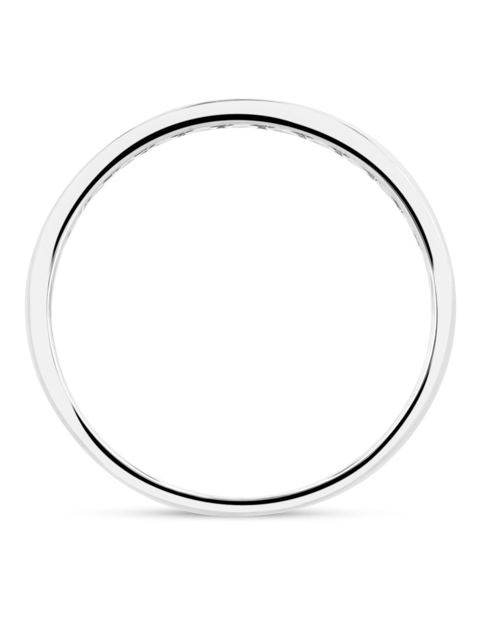 Churumbela de oro blanco 14 K Joyerías Bizzarro diamante